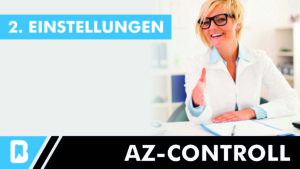 Einstellungen Video AZ-Controll